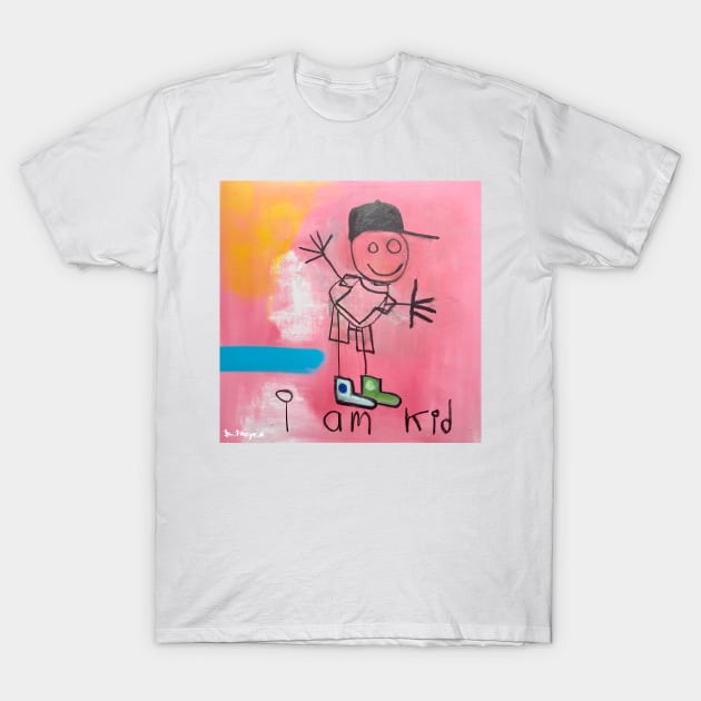 I Am Kid T-Shirt by B. Freyer Art